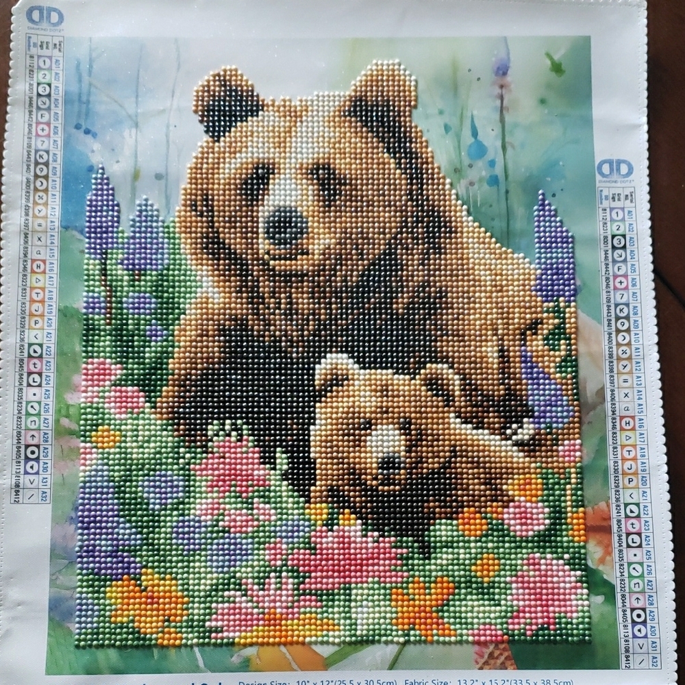 Bear Diamond Painting Kit